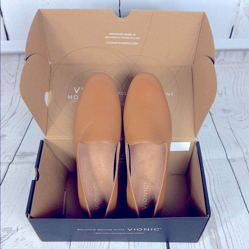 Vionic Brown Slip-On Loafers